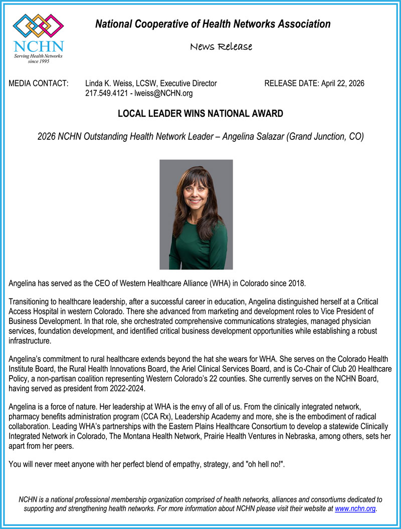 2026 Outstanding Network Leader